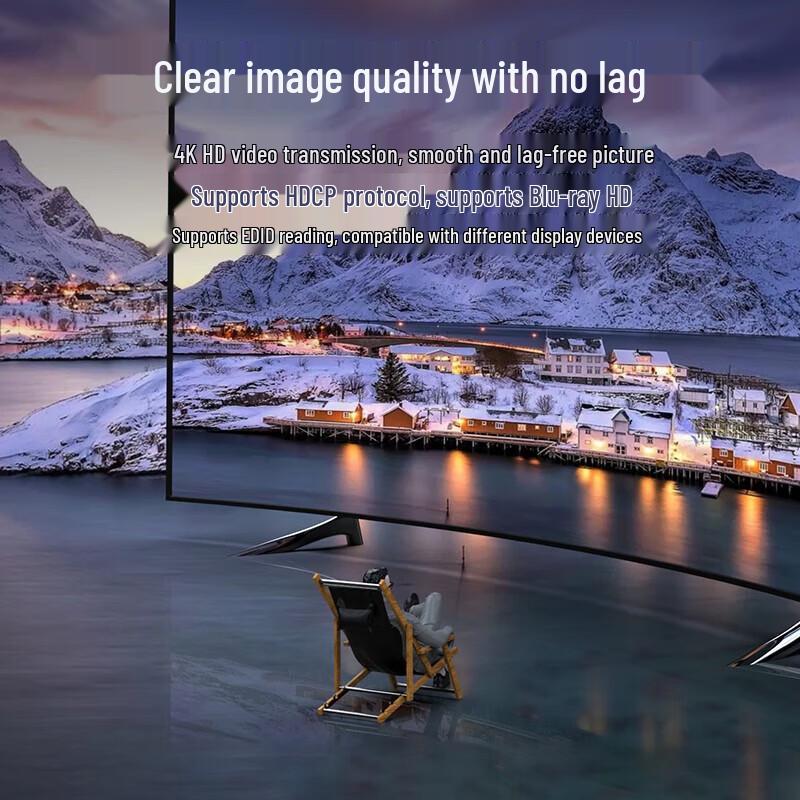 Shengwei 4K HDMI Uncompressed Video Fiber Optic Extender Pair