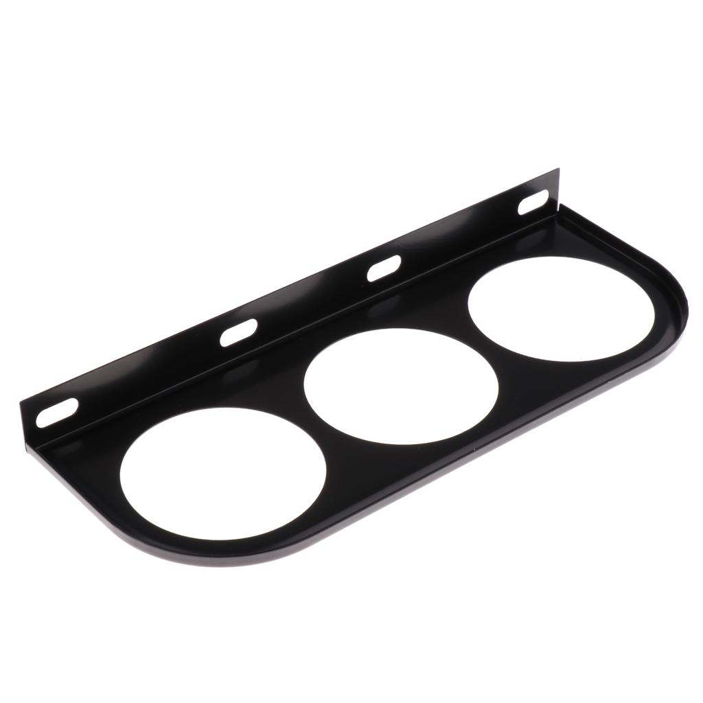 Buy Premium Universal Gauge Pod 52mm (21/16") Triple Bracket Mount at