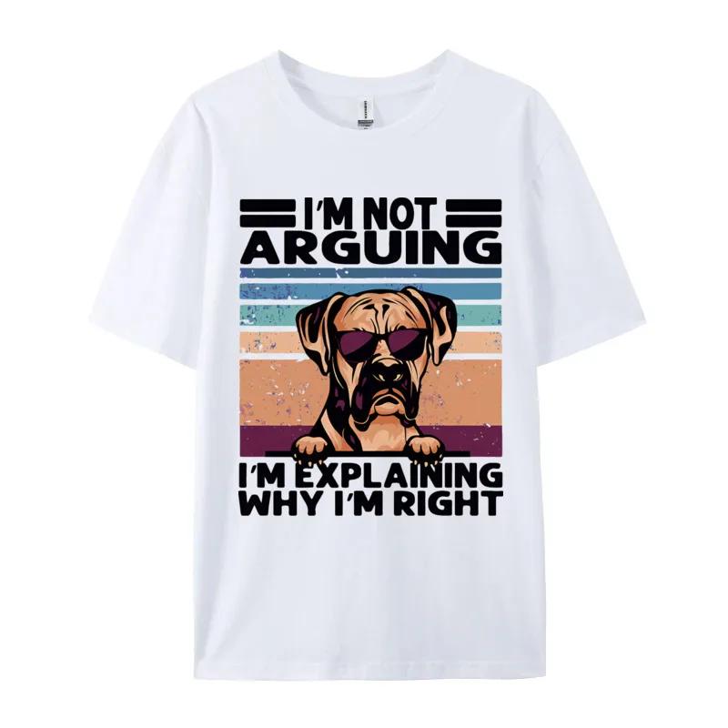 

Im Explaining Why Im Right Tshirt Men TShirt Faddish Casual T Shirts Cotton Tops Tees For Men Normal S