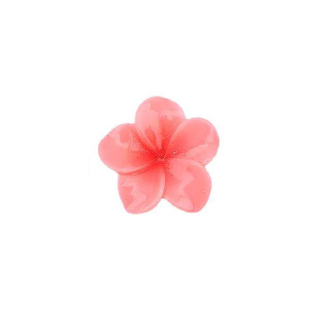 Plumeria Luminosa Monocolore Fatta a Mano Fai da Te Forcina Decorazione Copricapo Colla Crema Patch per Custodia Telefono Cellulare