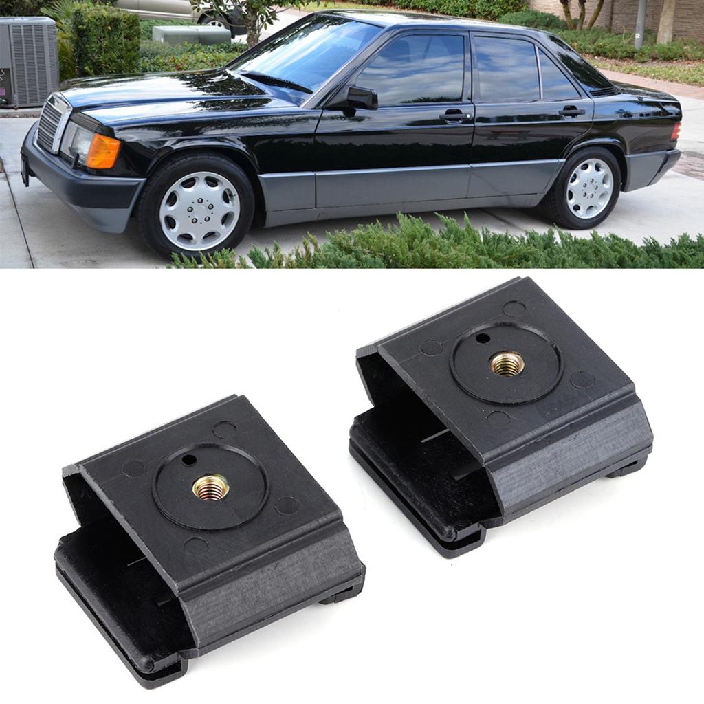 2 st Bilstötfångarfäste Kåpa Tillbehör Passar till Mercedes Benz W201 19821993 2018800114