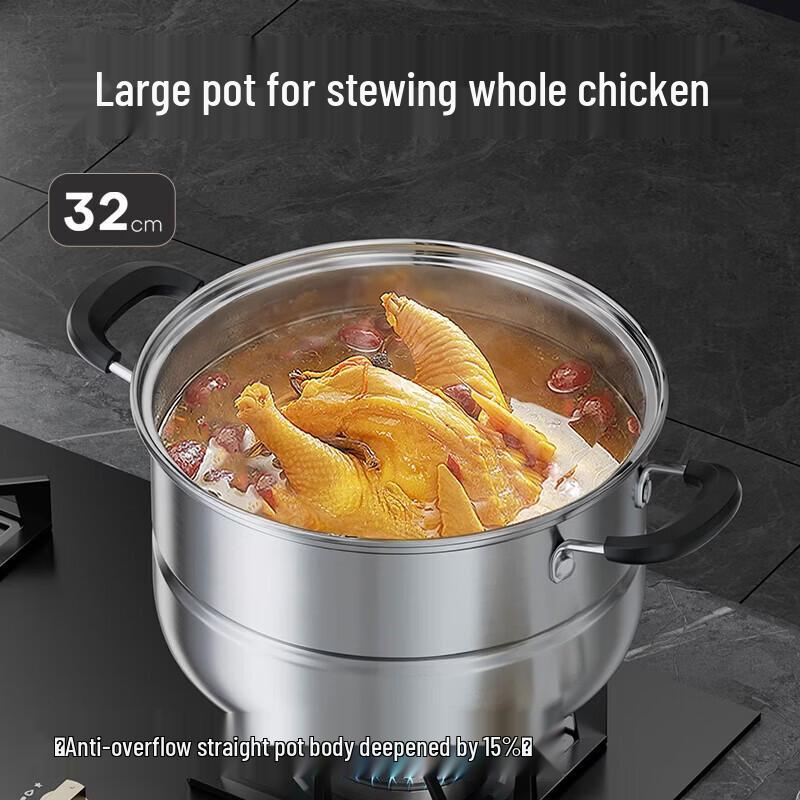 Canbo 2-Layer Stainless Steel Multipurpose Steamer Pot