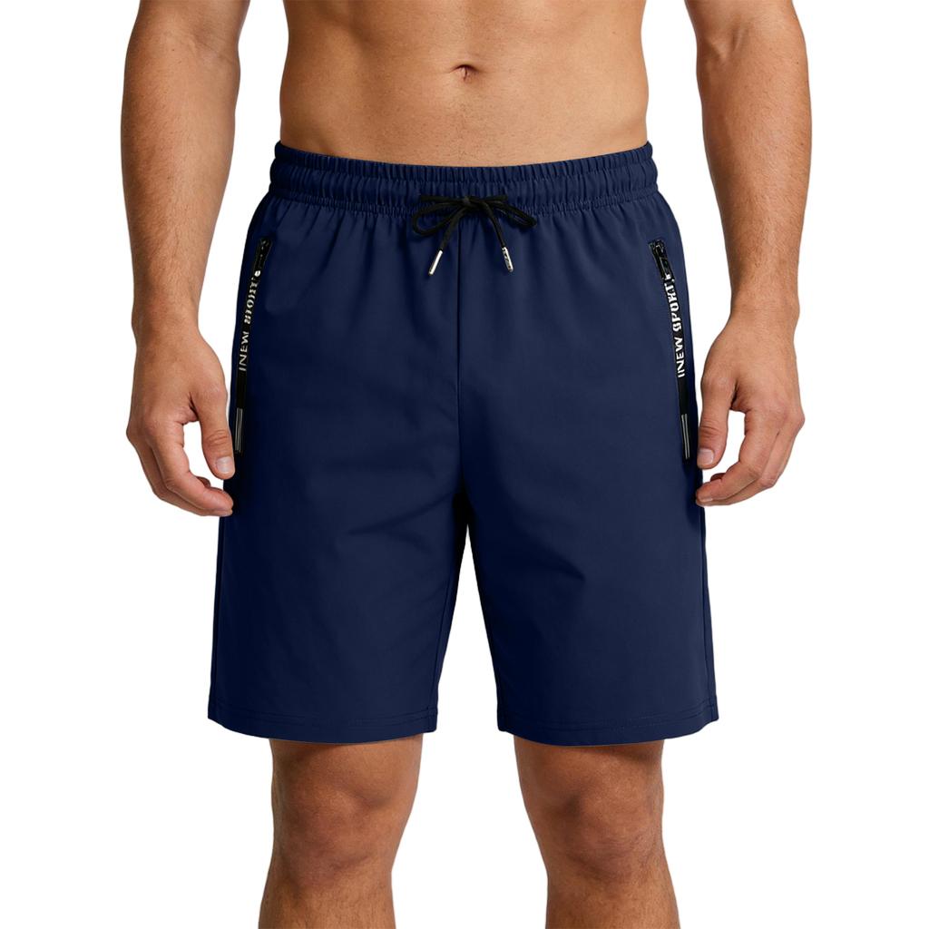 Men's Athletic Gym Shorts Quick Dry Workout Casual Running Shorts With Pockets