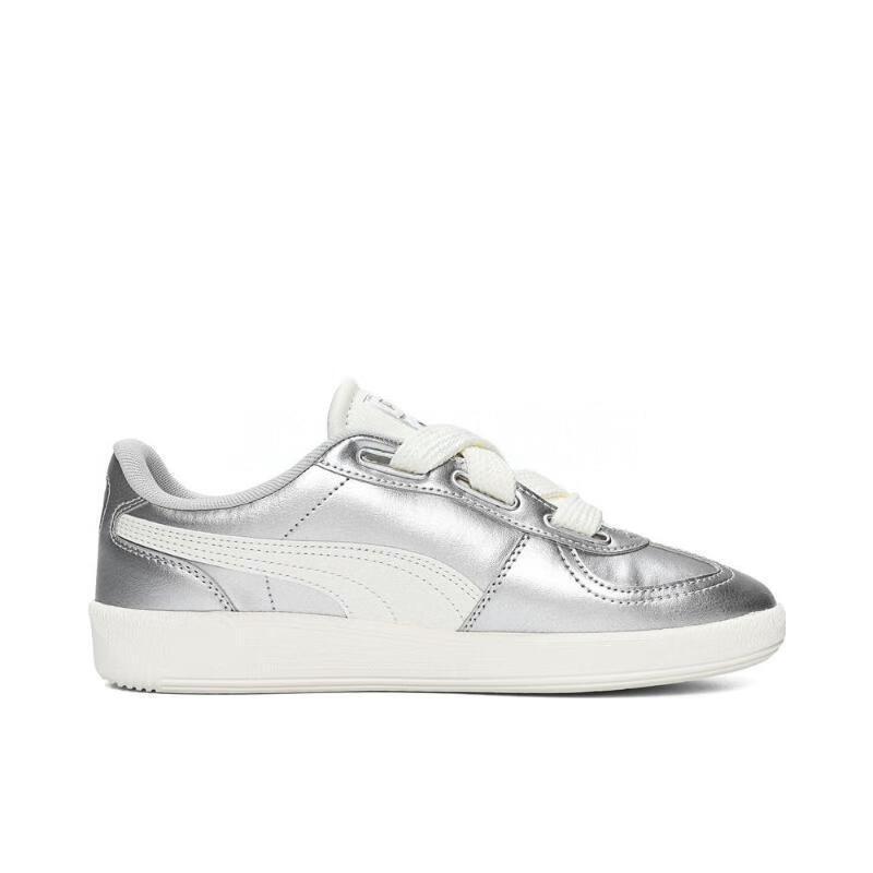 PUMA Palermo Women Stylish Fashion Casual Shoes Silver White 402331-01