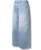 GUBIN Back Logo Wide Denim Pants