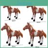 Animal Horse 3d Simulation Plush Stuffed Doll Kids Toy Room Decor Photo Props
