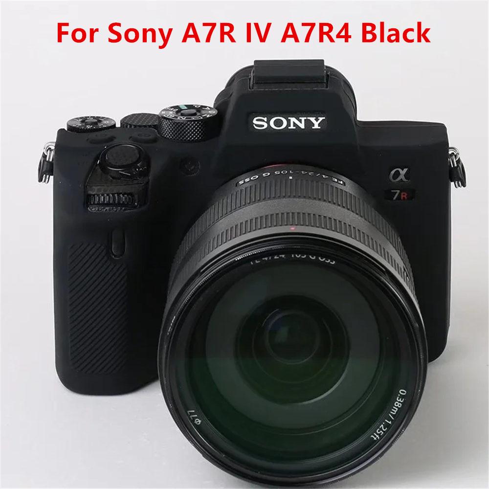 Soft Silicone Armor Camera Body Case For Sony A7R5 A7R4 A7M4 A7R3 A7R2 A7S2 A72 ZVE10 ZV1F ZV1F M2 Protective Rubber Cover