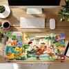 1Pc Toy Story Characters Gaming Mouse Pad Keyboard Desk Mat Non-slip Rubber Lock Edge Waterproof Computer Mousepad for Office Home Decor Y1989