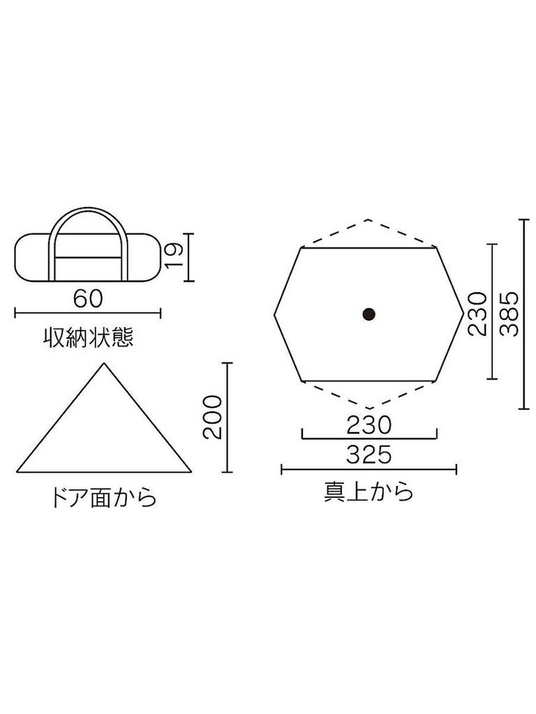 COLEMAN Teltutflukt Tipi II 325
