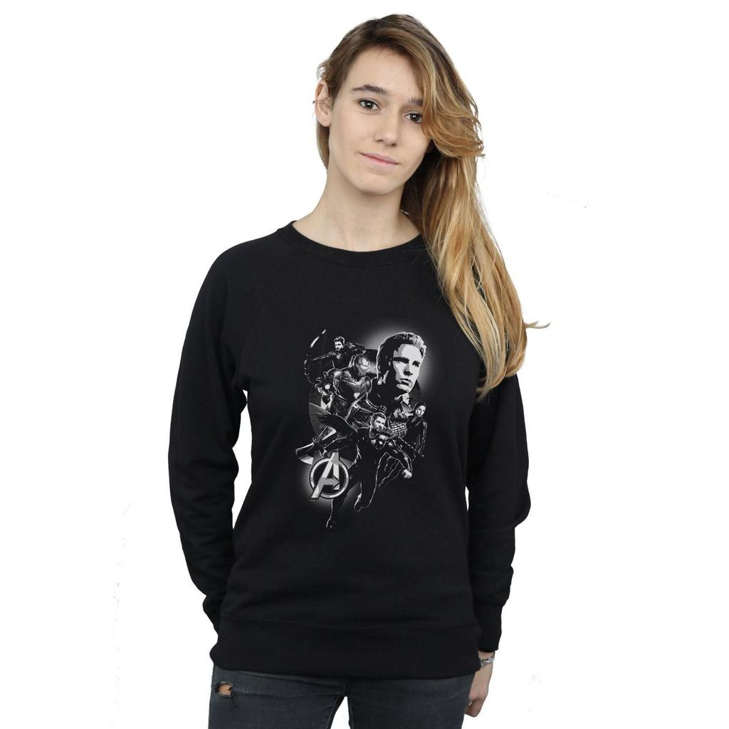 Marvel Womens/Ladies Avengers Endgame Mono Heroes Sweatshirt