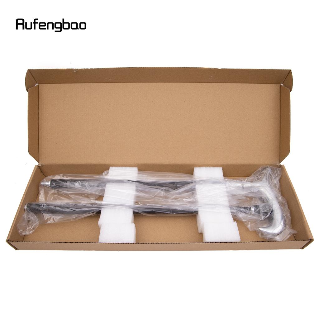 Weißer T-förmiger modischer Gehstock für Gentleman, dekorativer Stock, Cosplay, Vintage-Party, modischer Spazierstock, Bischofsstab, 93 cm