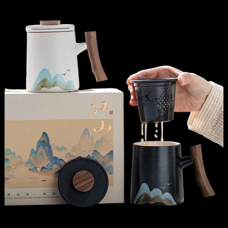 National Style Ceramic Tea Set