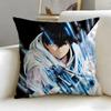anime Darwins Game Cushion Cover Soft  EasyWash Pillow Case  Versatile for Couch Bed Travel and Office