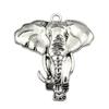Retro Elephant Charms Alloy Animal Pendants For Jewelry Making Handmade Supplies