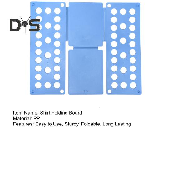Shirt Folding Board T-Shirt Clothes Folder Strong Sturdy Easy To Use Wide Application Laundry Organizer Shirt Folder