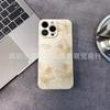English flower applies to iPhone15 mobile phone case 14PROMAX all-inclusive 13 anti-drop 16/15 protective case 17