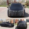190t Polyester Car Cover Waterproof Weatherproof Exterior Full Coverage Dust Cover UV Protection Cold Weather Car Snow Cover