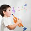 Trumpet Toy for Kids Boys Educational Simulated Trumpet Instruments Toy Children's Early Childhood Musical Instrument for Boys