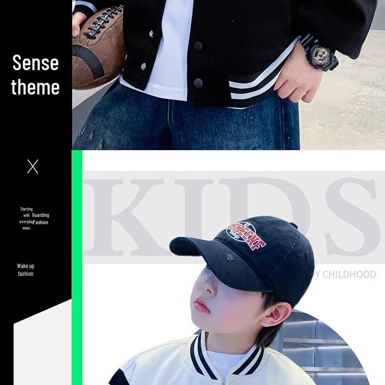 Boys' Fashionable Baseball Jacket - Spring/Autumn 2025
