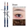 Hengsi Waterproof Eyebrow Pencil - Precise, Long-Lasting Strokes, Sweatproof & Non-Smudging with Sharpener