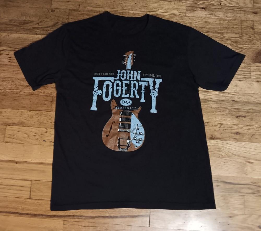 New John Fogerty guitar concert Gift For Fans Unisex S-5XL Shirt MD04 S