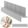 Flexible Silicone Sink Barrier with Large Suction Cup Anti-splash Sink Anti-Splash Strip Strong Adsorption Soft