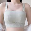 Strapless Bra for Women Anti Slip Gathered Anti Falling No Steel Ring Wrapped Strapless Bra Summer Thin Bra