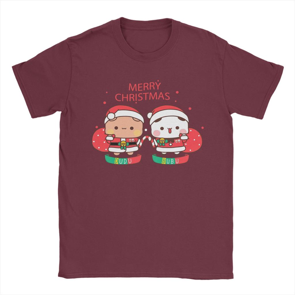 Bubu Dudu Xmas- Wrap Yourself In Holiday Cheer with This and Humorous T Shirt Male  Streetwear T Shirts Summer Tees Tops