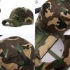 Summer Camouflage Printed Armygreen Running Sunhat Anti-Uv Golf Baseball Cap Outdoor Hiking Cycling Jungle Hunting Sunscreen Hat