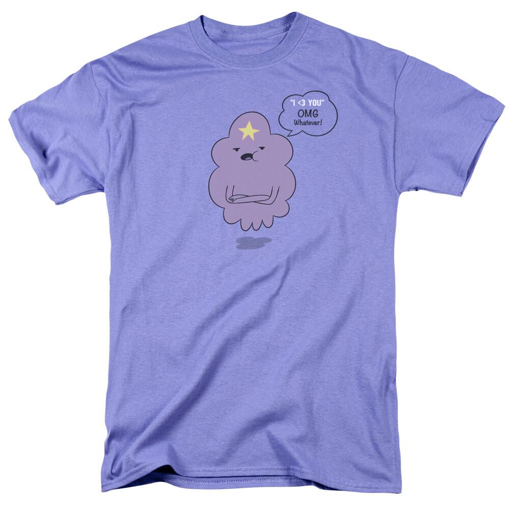 Adventure Time LSP OMG T Shirt Mens Licensed Toon Lumpy Space Princess Lavender XL