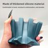 Silicone Soap Box Soap Rack Creative Soap Pad Drain Pad Washable Non-slip Household