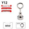 Spot No-Mark Nail-Free Magnetic Hook for Office & Warehouse