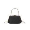 Women's Gentle Texture Handbag  Spring New Versatile Ins Shoulder Messenger Bag Chain Small Square Bag Women