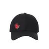 Chyubaseuko Bcb015 With Red Rose Ball Cap Black