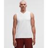 Lullulemon Mesh Panel Tennis Sleeveless Shirt Wht