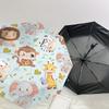 1PC Zoo Animals Instruments Umbrella-8-Rib Reinforced Portable Folding Travel Suitable for All Seasons Outdoor Daily Use-G382