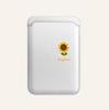 Sunflower MagSafe Leather Card Holder & Compatible iPhone Case