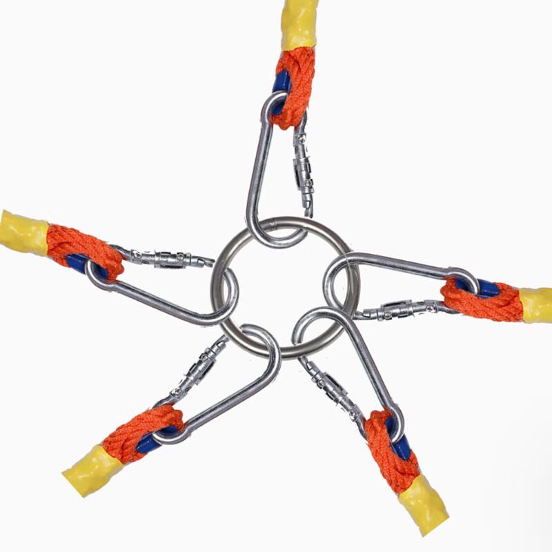 7-Person Multi-Directional Tug-of-War Rope Set
