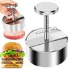 2025 Hamburger Press Hamburger Patty Maker 304 Stainless Steel Non-Stick Burger Press for Making Meat Patties and Thin Burgers 4