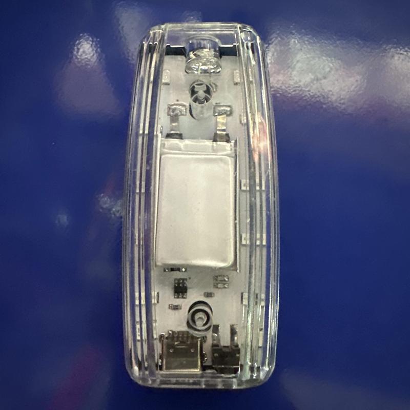 Red Blue Led Shoulder Warning Light Police Shoulder Clip Light Sanitation Worker