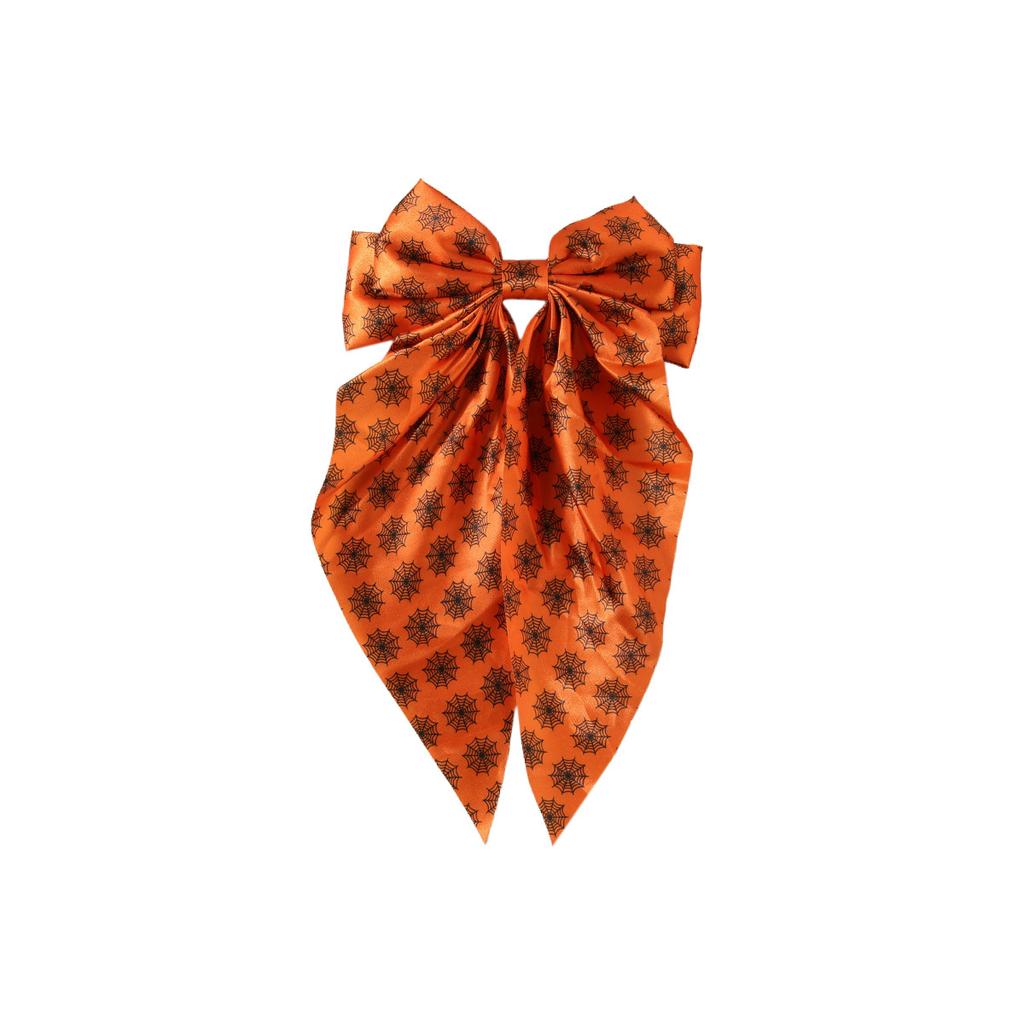 Frau Neu Halloween Schleife Streamer Haarnadel Chiffonband Haarspange Schleife Hinterkopf Federklemme Kopfschmuck Mode Haaraccessoires