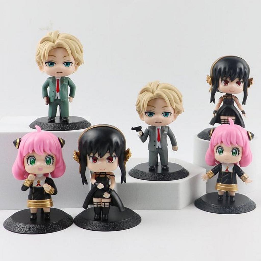 6PC Handheld Anime Peripheral Model Ornament Gift