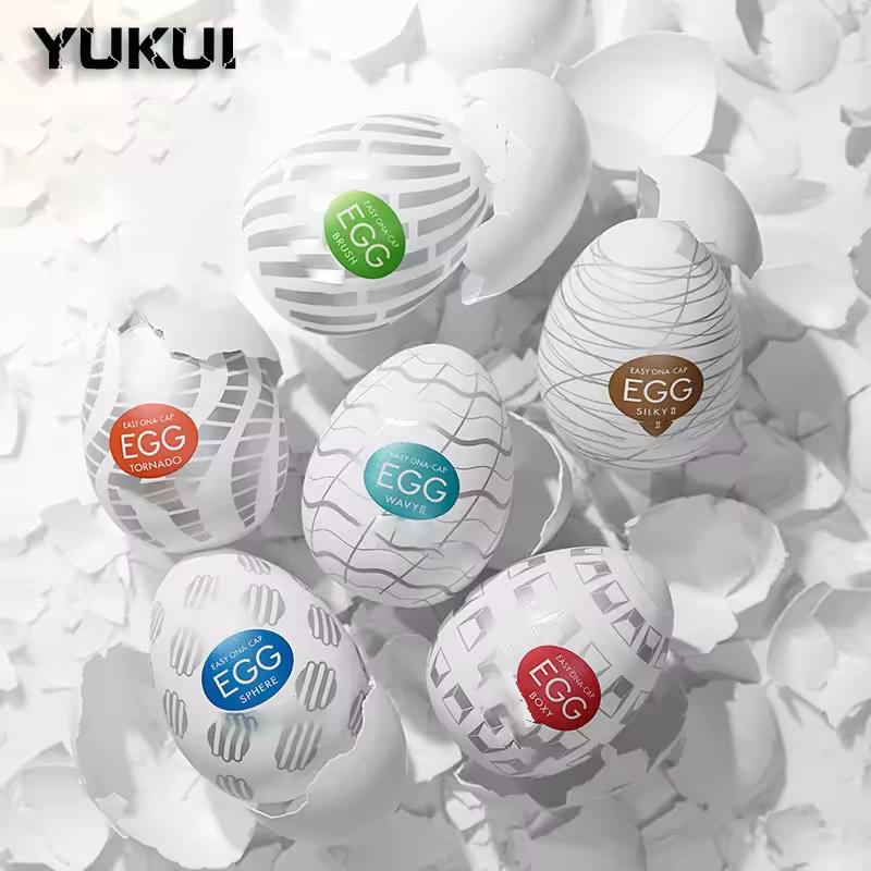 Male Vaginal Ball Egg Blowjob Penis Massage Masturbation Eggs Stimulating for Men Glans Exercise Stretchy Masturbator For Adult