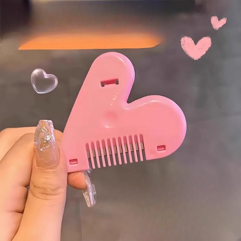 Love Hair Cutting and Trimming Comb Home Hair Thinning Tool Children's Bangs Self-cutting Tool Knife