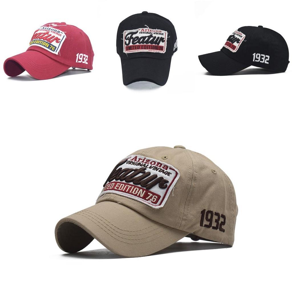 Premium Washed Cotton Baseball Hat With 3d Embroidered Letters