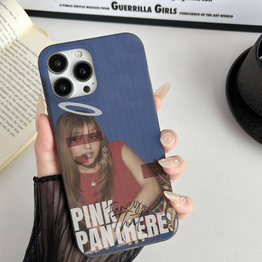 Singer Pinkpantheress Phone Case For IPhone 17 16 15 11 12 13 14 Pro Max Soft Corrugated Silicone Cover Case