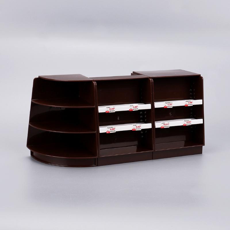 Dollhouse Miniature Supermarket Empty Shelf Mini Display Stand Storage Rack Model Toy Decor