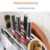 BieYing Stainless Steel Kitchen Knife & Utensil Storage Rack