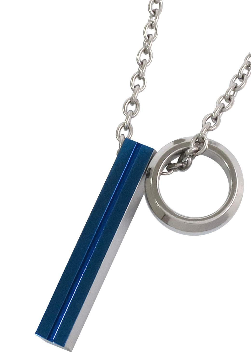 

Titanium Stick Ring Simple Hypoallergenic fe-fe×phiten [Special Feature] Men s Necklace, Design, Sports, Health, синій