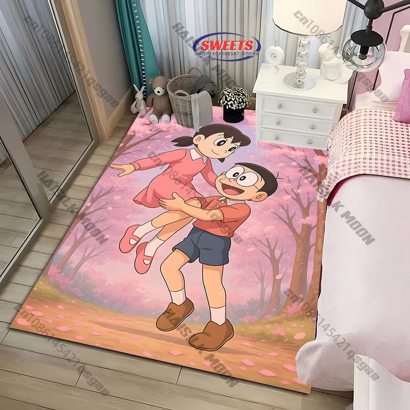 

3D Various Sizes Doraemon Carpet New Release! Living Room Bedroom, Sofa Large Size Rug Kids Room Decor Mat Gift for Kids Adults 40cm x 60cm
